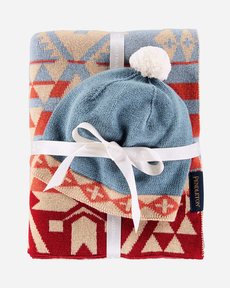 Baby Blanket With Beanie Canyonlands Desert Sky Pendleton