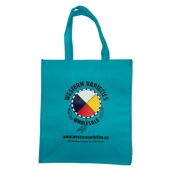 Cloth Gift Bag 13x15x7 Turquoise Dream Catcher