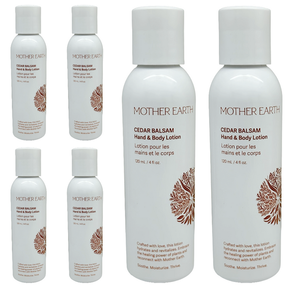Lotion Hand & Body 4oz Cedar Balsam - CASE PACK (6) Lotion Hand & Body 4oz Cedar Balsam - CASE PACK (6)