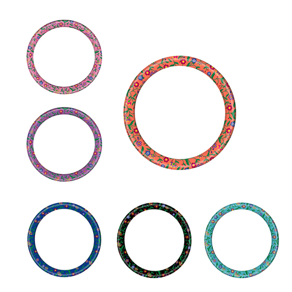 Steering Wheel Covers Floral Gathering Steering Wheel Covers Floral Gathering