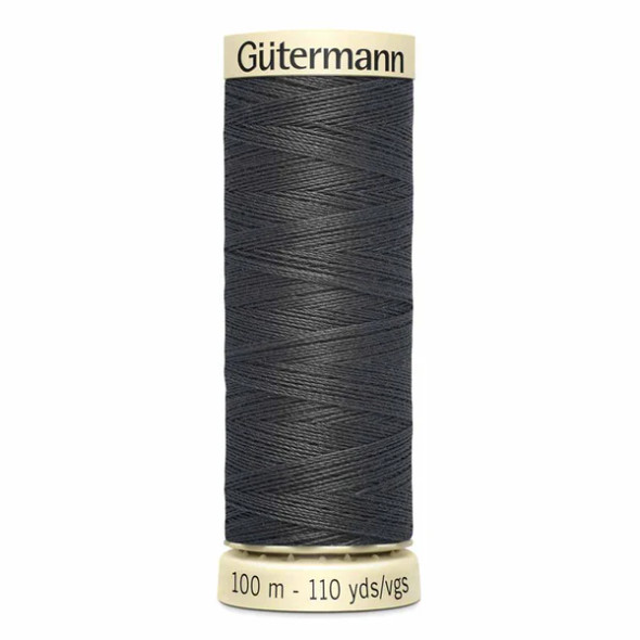 Thread #125 Charcoal 100m Gutermann