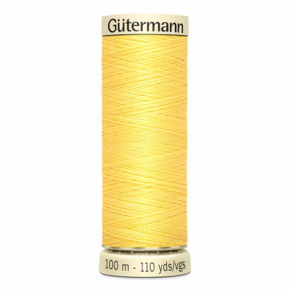 Thread #807 Lemon Yellow 100m Gutermann