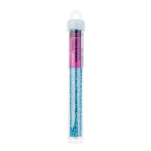 Czech Seedbead 11/0 Aqua Solgel 22g Vial