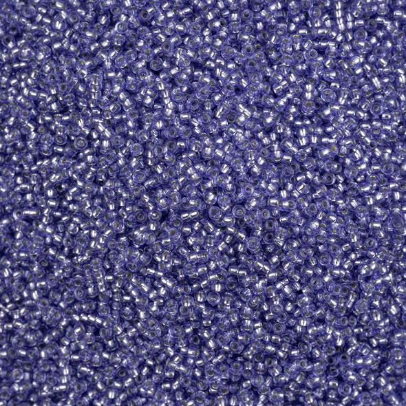 Czech Seedbead 11/0 Purple Solgel 22g Vial