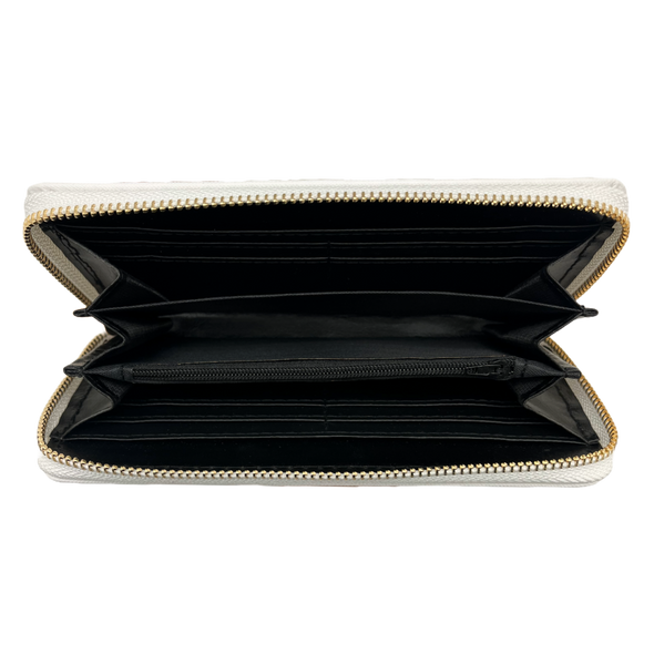 Wallet with Dragonflies & Flowers