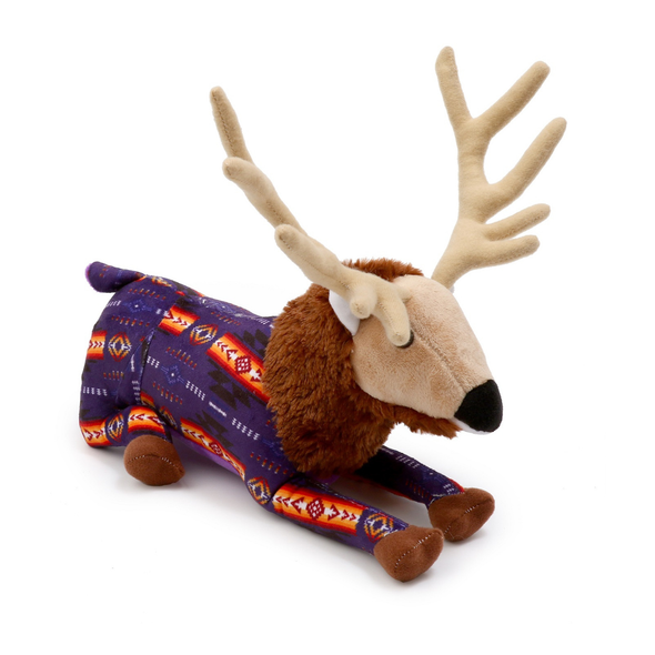 Plush Toy 10" Southwest Multicolors Design Elk