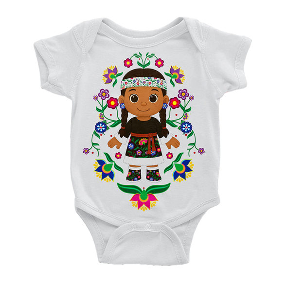 Onesie Floral Girl - 6 Month
