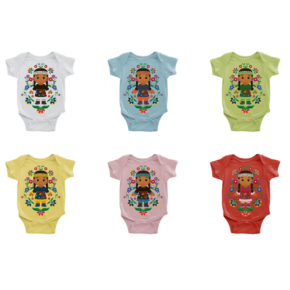 Onesie Floral Girl - 6 Month