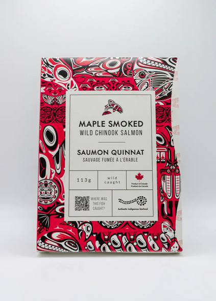 Wild Chinook Salmon Maple Smoked