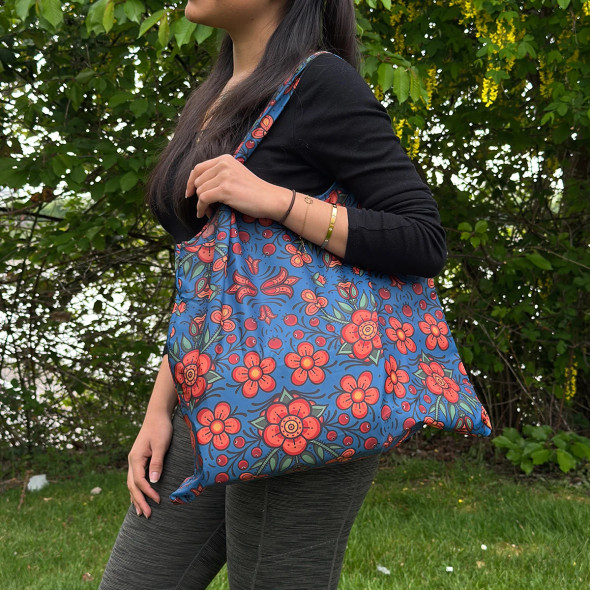 Reusable Bag Artists "Prairie Beadwork" Justine Proulx