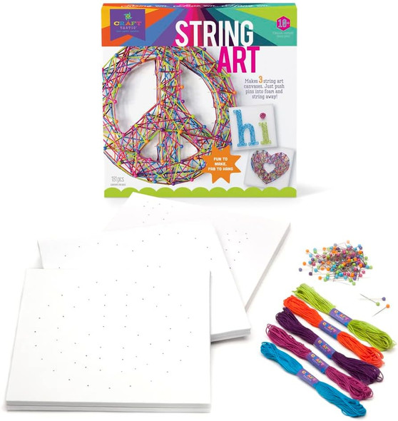 String Art 181pcs 3 String Art Canvases Kit