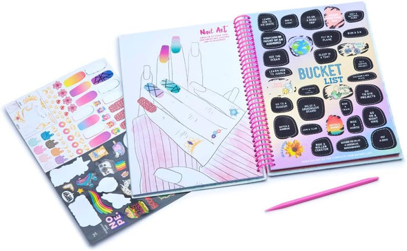 Scratch and Sticker Journal 36 Pages