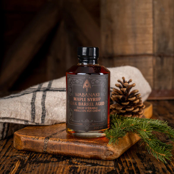 Syrup Maple Oak Barrel Aged Wabanaki 200ml
