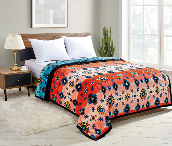 Silk Touch Blanket King 2 ply Diamond