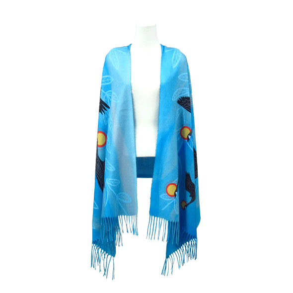 Eco Shawl Artists "Eruoma Awashish Niskak (Geese)" Eruoma Awashish