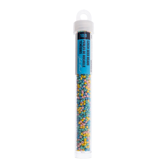 Czech Seed Bead 10/0 Retro Pop Mix 22g Vial