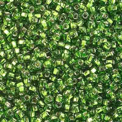 Czech Seed Bead 10/0  S/L Chartreuse 22g Vial