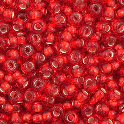 Czech Seed Bead 11/0 Light Red S/L 22g Vial