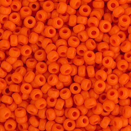 Miyuki Seedbead 11/0 Orange Opaque 22g Vial