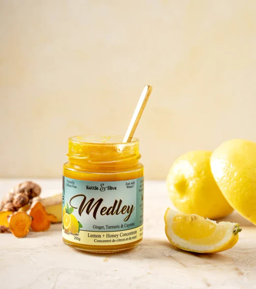 Lemon Honey Medley Kettle & Hive