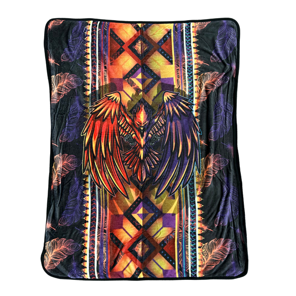 Sherpa Throw  Phoenix Tribal - 50X60