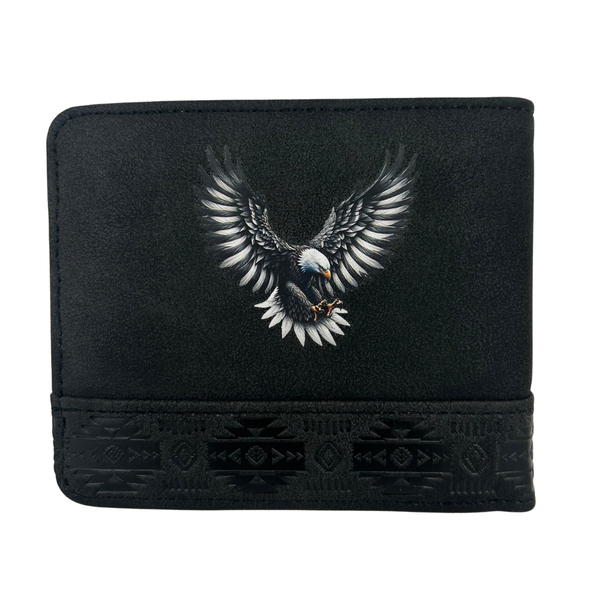 Men's Wallet Animal Scene - Eagle
