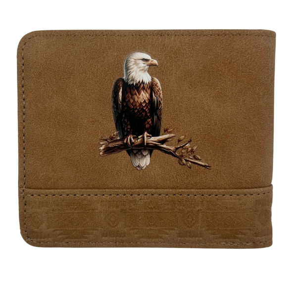 Men's Wallet Animal Scene - Eagle