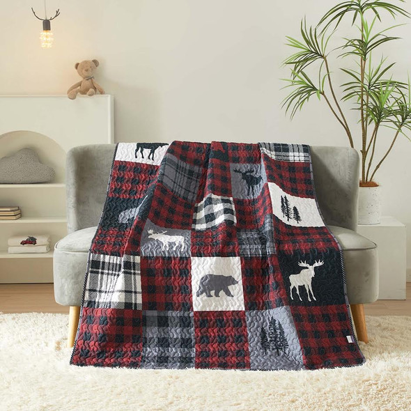 Quilt Throw  Bear Mountain
