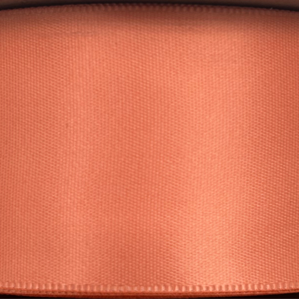 Satin Ribbon by the Roll 30m Peach
