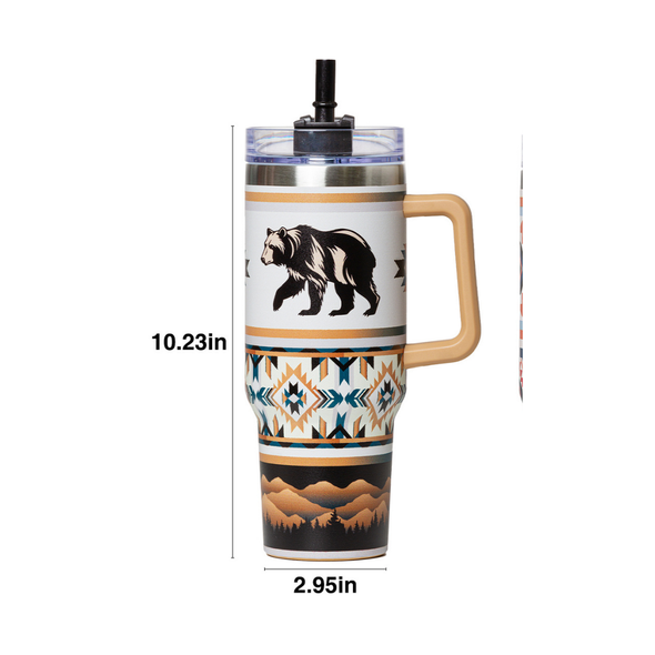 Travel Tumbler Stainless Steel Spirit Quest 40oz