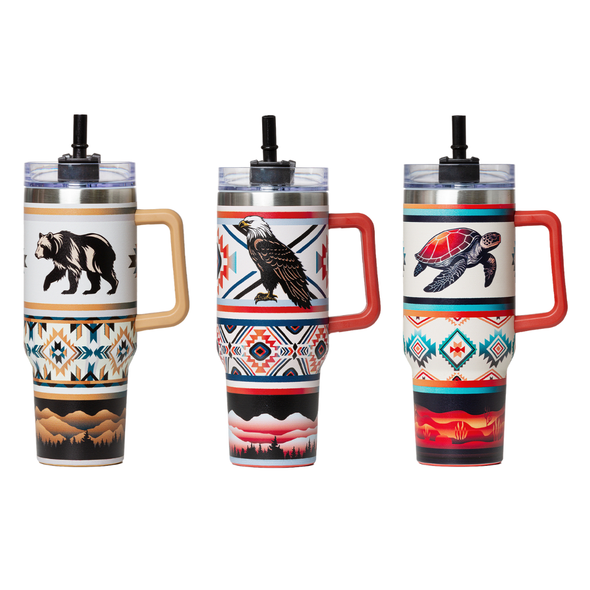Travel Tumbler Stainless Steel Spirit Quest 40oz