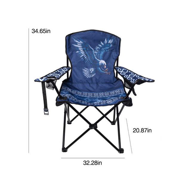Lawn Chair Eagle Design 260Lbs