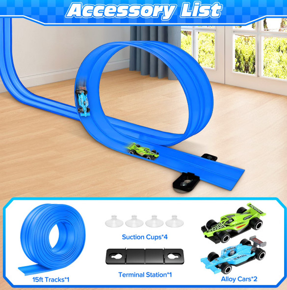 Flexible Race Car Track