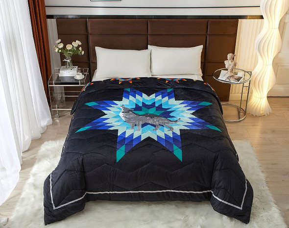Star Quilt Queen Reversible