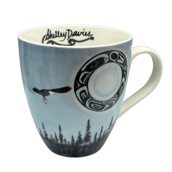 Mug "Eagle Moon" Shelley Davies 18 Oz.