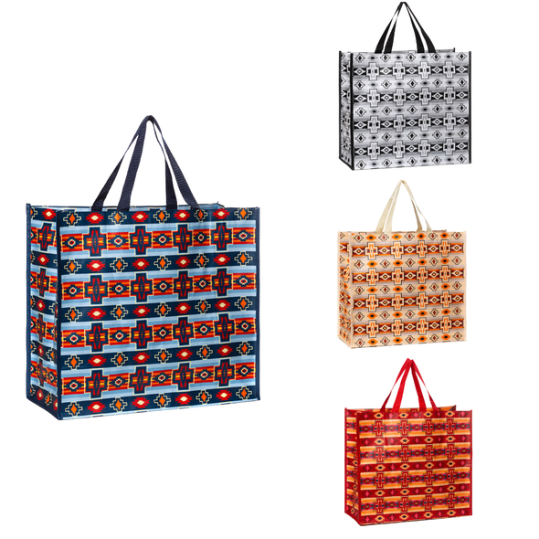 Reusable Shopping Bag 16X8X17"  Chief Sienna