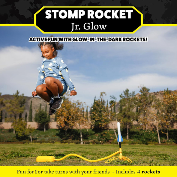 Stomp Rockets Glow in the dark