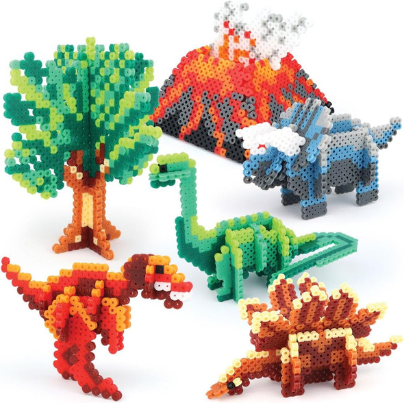 3D Melty Bead Set Dinosart
