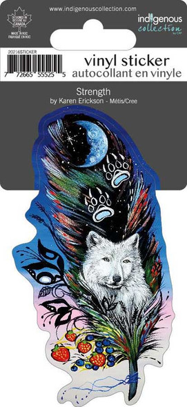 Vinyl Sticker "Strength" Karen Erickson
