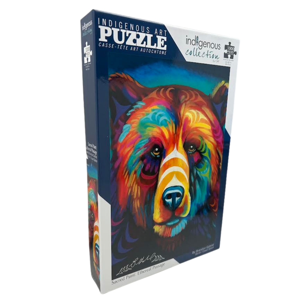 Puzzle 1000pcs "Sacred Paint" Brandon Gabriel