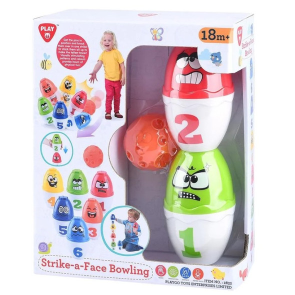 Strike-a-face Bowling
