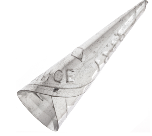 25 pieces in a bag, embossed.