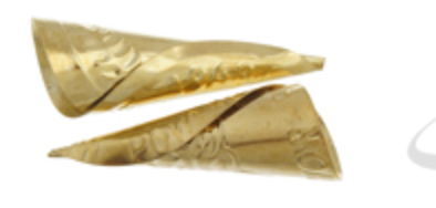 Jingle Cones 64Mm 25 Pk Brass Mcpherson