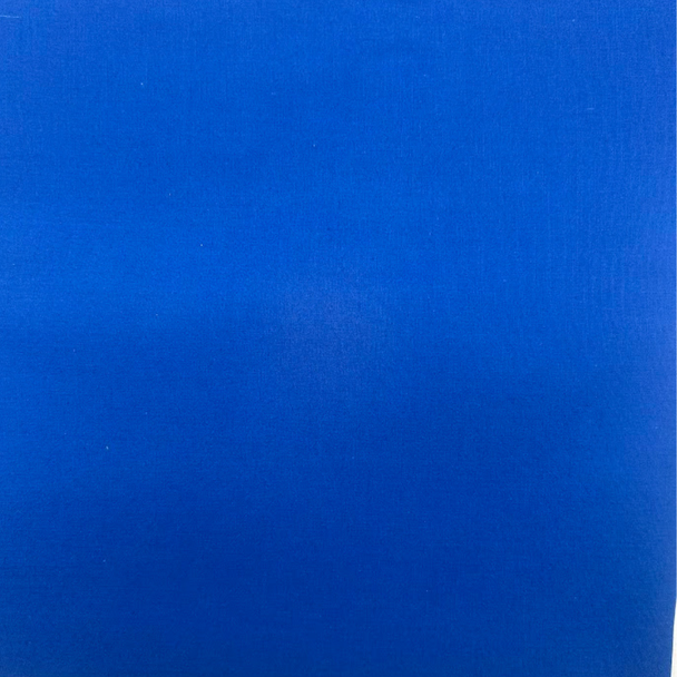 Fabric Broadcloth - 45" Wide -Apx 27.5 M  ($3.50/M)Royal Blue