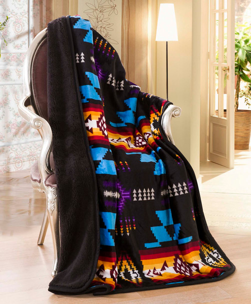 Sherpa Throw 50 X 60 Southwest