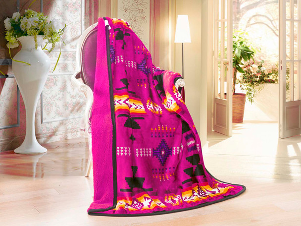 Sherpa Throw 50 X 60 Southwest