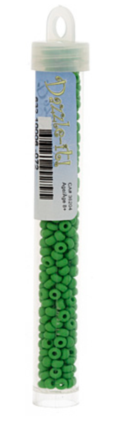 Czech Seed/Pony Bead 6/0 Opaque Light Green 22g Vial