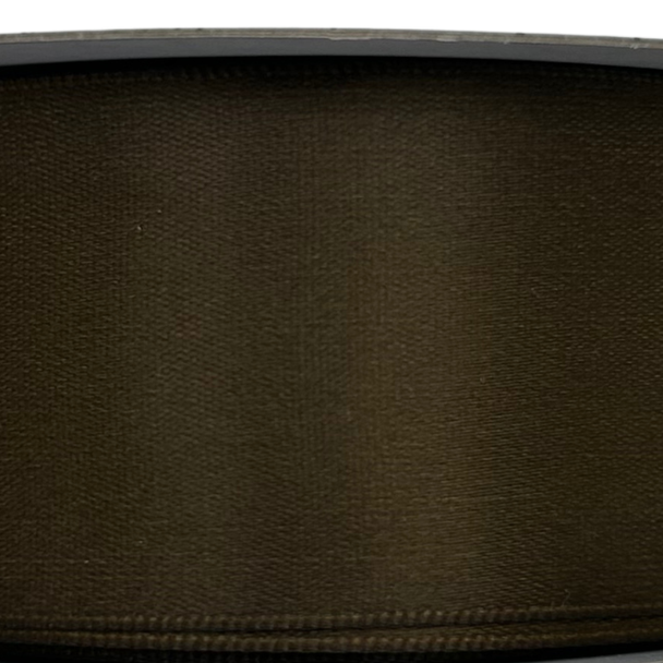 Satin Ribbon By The Roll 1/4" 30m Brown (#206-1-004)