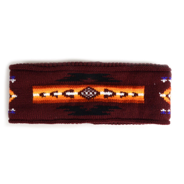 Knit Headband Southwest Design (#16112)