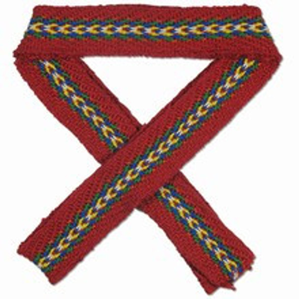 Metis Hat/Headband Red Arrowed